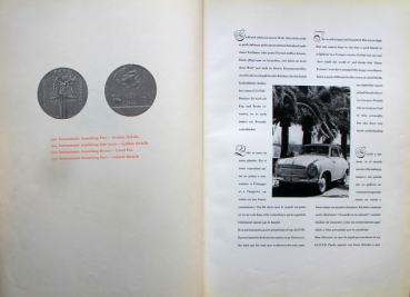 Wagner "Lloyd Columbus Weltatlas" Lloyd Motorenwerke Anniversary Edition 1956 (7222)